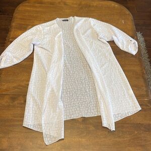 Initiatives white beach coverup